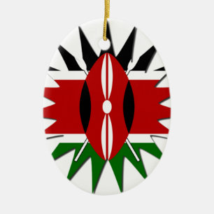 Jambo Kenya Hakuna Matata Ceramic Ornament