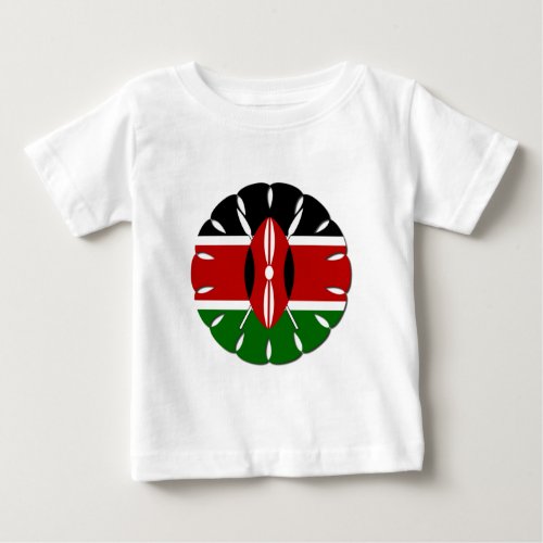 Jambo Kenyan Flag Baby T_Shirt