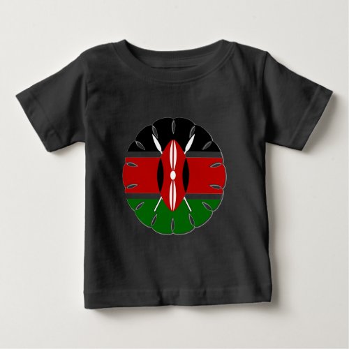 Jambo Kenyan Flag Baby T_Shirt