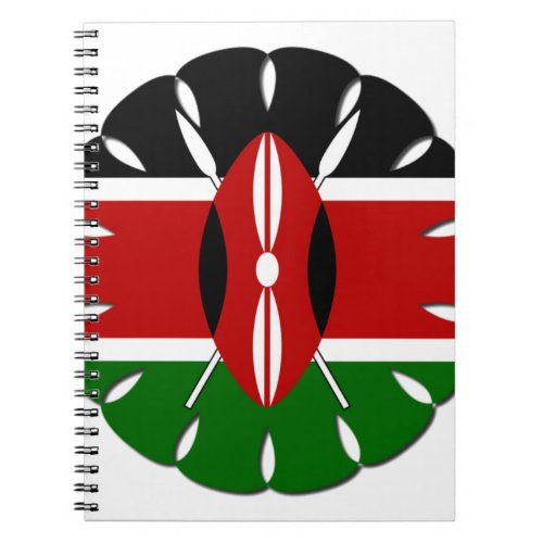 Jambo Kenyan Flag Notebook