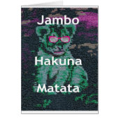 Jambo lion cub hakuna matata (Front)