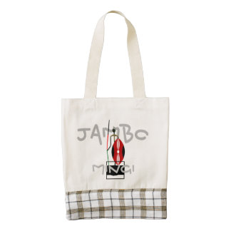 Jambo Malaika Mums Zazzle HEART Tote Bag