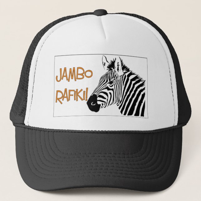 Jambo Rafiki Safari Cap (Front)