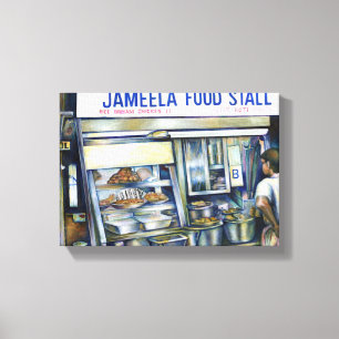 Jameela's Singapore Canvas Print