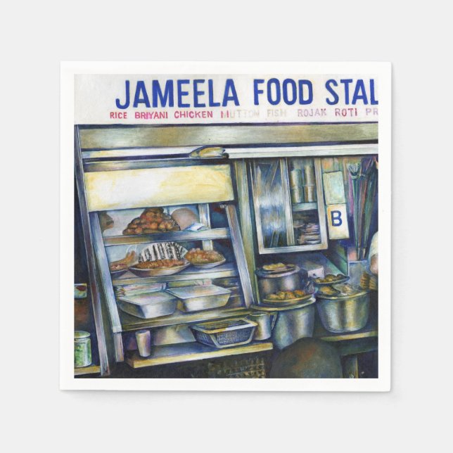Jameela's Singapore Napkins (Front)