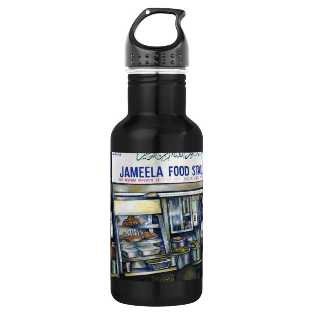 Jameela's Singapore Stainless Steel Water Bottle (Front)