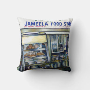 Jameela's Singapore Throw Pillow