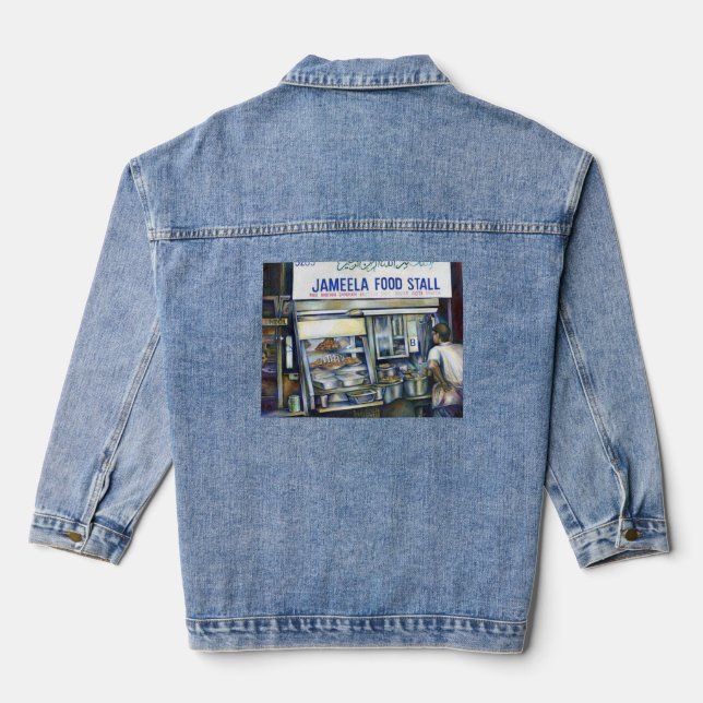 Jameelas's Singapore Denim Jacket (Back)