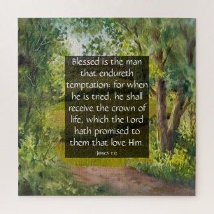 James 1:12 jigsaw puzzle