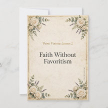 James 2 - Faith Without Favoritism