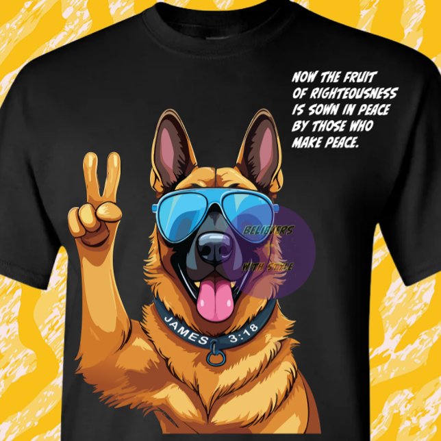 James 3:18 Bible Scripture - Christian T-Shirt (Creator Uploaded)