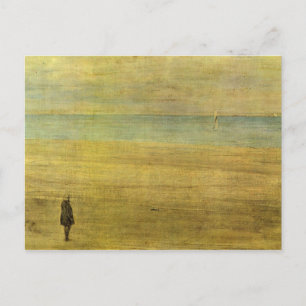 James Abbot McNeill Whistler - Harmony in Blue and Postcard