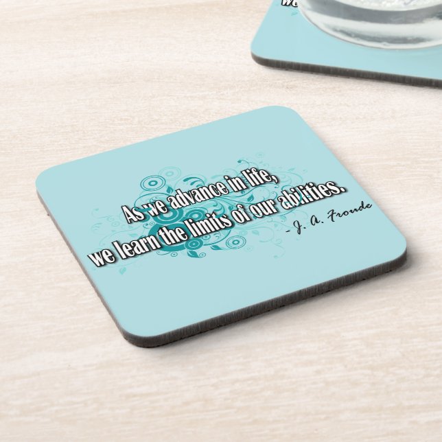 James Anthony Froude Drink Coaster (Left Side)