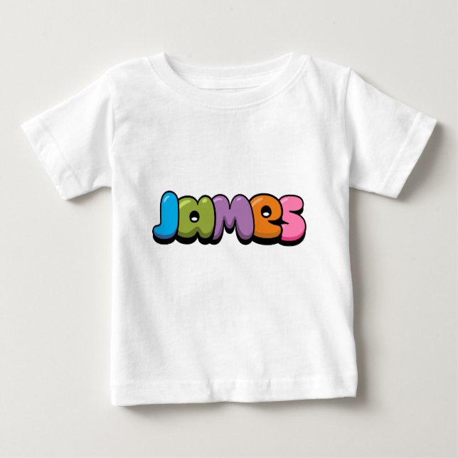 James Baby T-Shirt (Front)