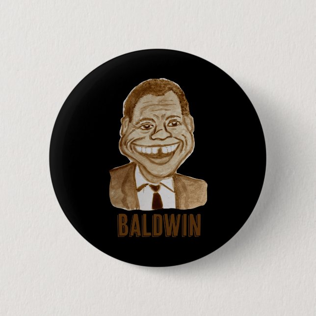 James Baldwin  Button (Front)