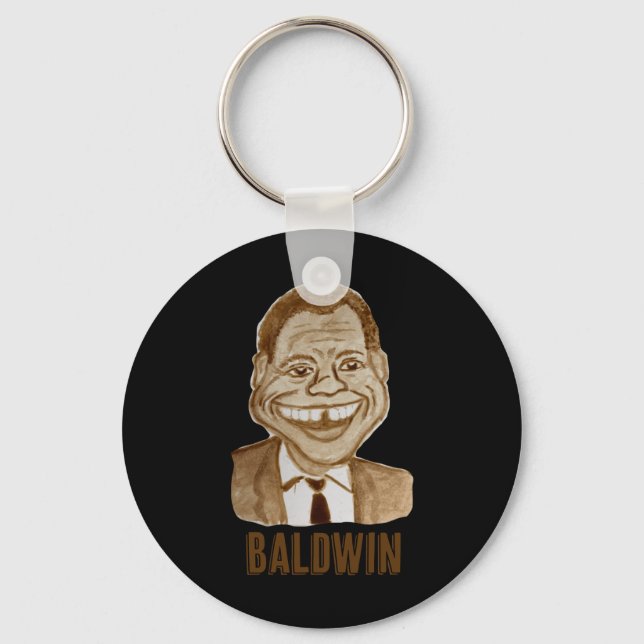 James Baldwin  Keychain (Front)