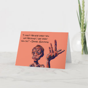 james baldwin quote card