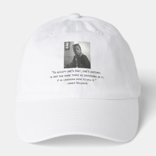 James Baldwin Quote Hat