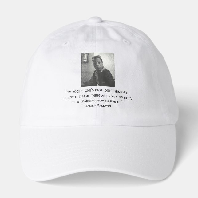 James Baldwin Quote Hat (Front)