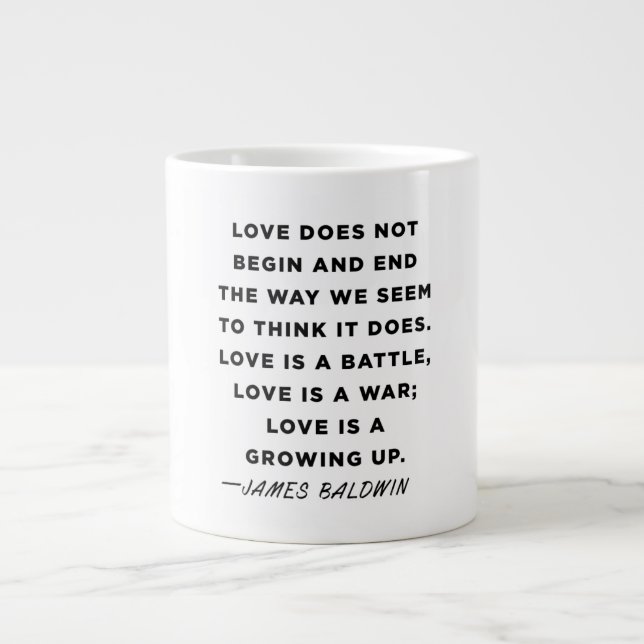 James Baldwin Quote Mug (Front)