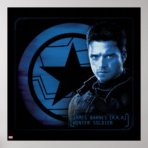 James Barnes AKA Winter Soldier Poster