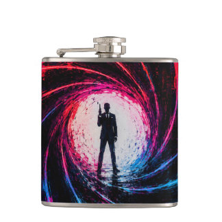 James Bond 007 Agent Flask
