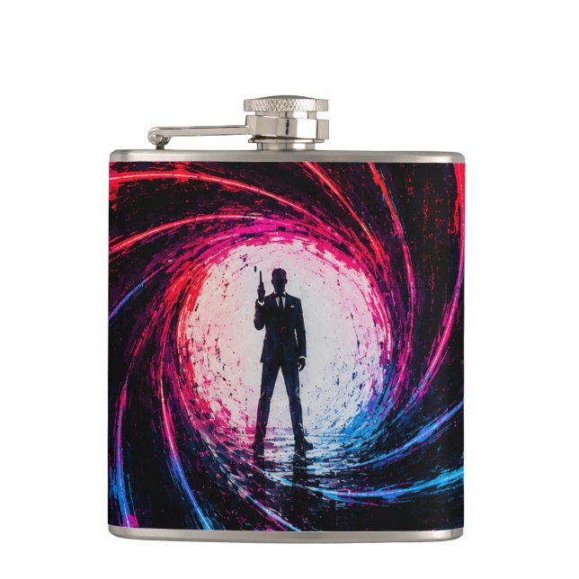 James Bond 007 Agent Flask (Front)
