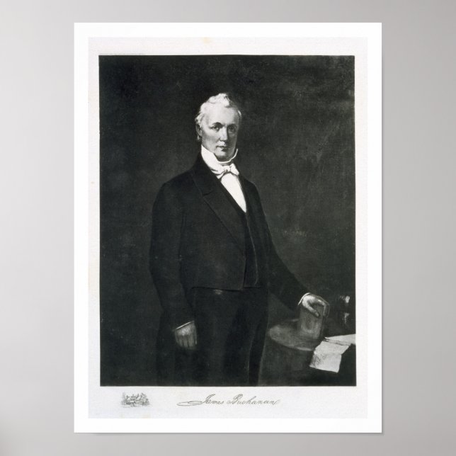 James Buchanan, 15th President of the United State Poster (Front)