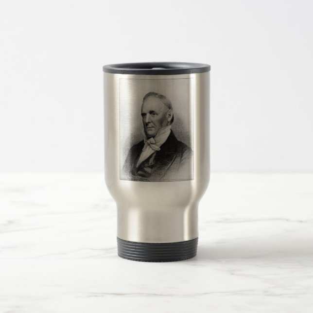 James Buchanan 15th President Travel Mug (Center)