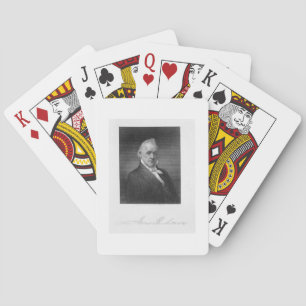 James Buchanan, engraved by Henry Bryan Hall (1800 Poker Cards