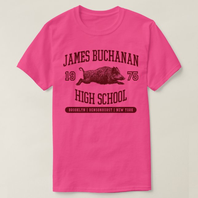 James Buchanan High School T-Shirt (Design Front)