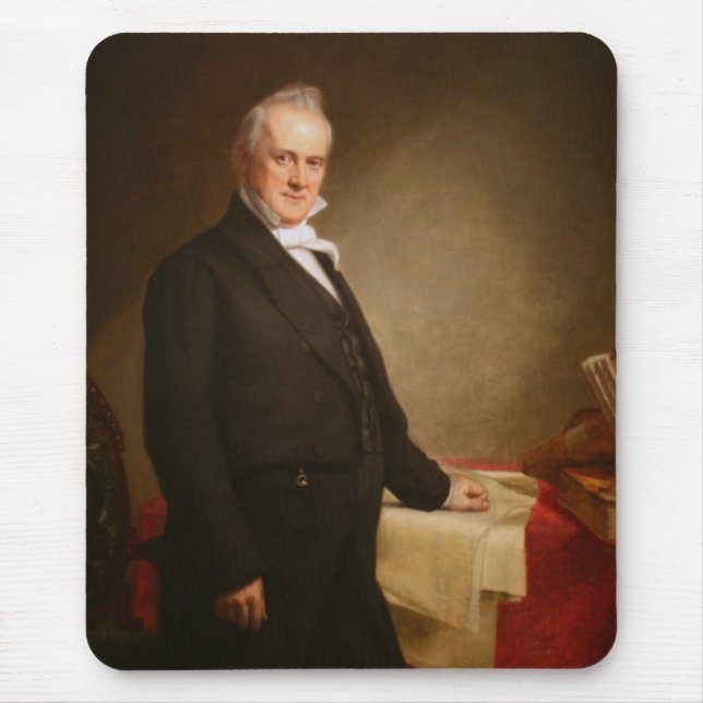 James Buchanan Mouse Pad (Front)