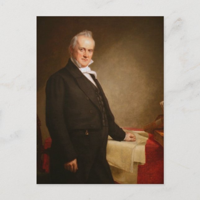 James Buchanan Postcard (Front)