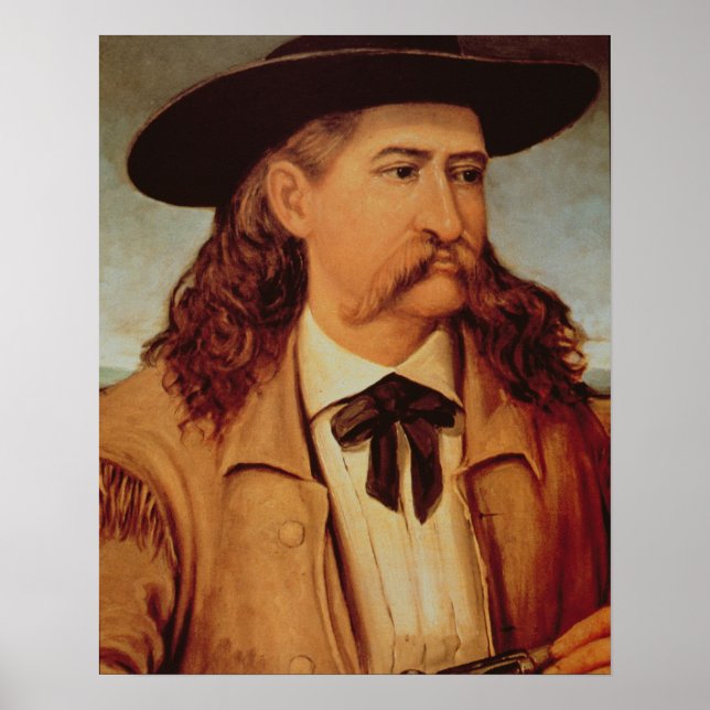 James Butler 'Wild Bill' Hickok (1837-76) 1874 (oi Poster (Front)