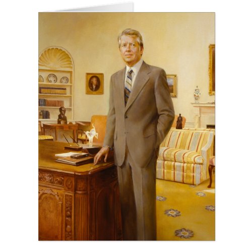 James Carter White House Presidential Portrait 