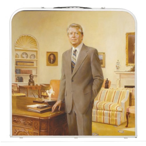 James Carter White House Presidential Portrait  Beer Pong Table