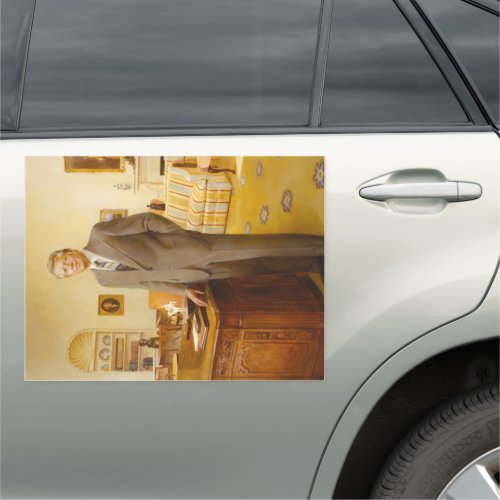 James Carter White House Presidential Portrait  Car Magnet