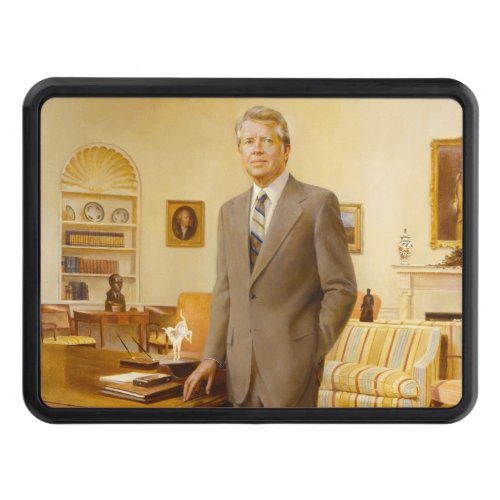 James Carter White House Presidential Portrait  Hitch Cover
