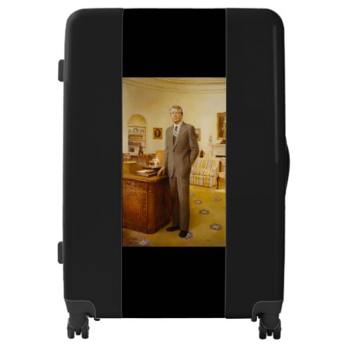 James Carter White House Presidential Portrait Luggage