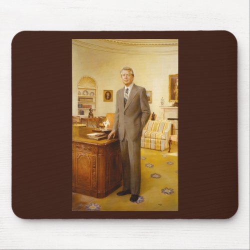 James Carter White House Presidential Portrait  Mouse Pad