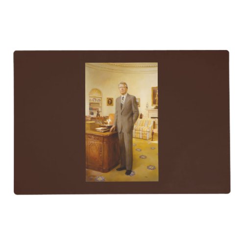 James Carter White House Presidential Portrait  Placemat