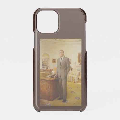 James Carter White House Presidential Portrait  iPhone 11 Pro Case