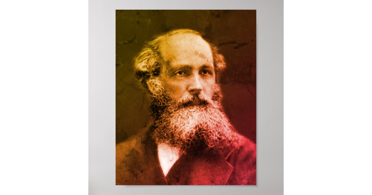 James Clerk Maxwell Poster | Zazzle