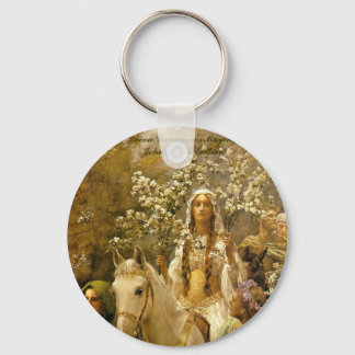James Collier, 'Queen Guenver's A-maying' Keychain