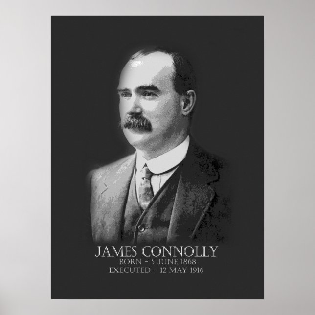James Connolly Easter 1916 Irish Republican Poster (Front)
