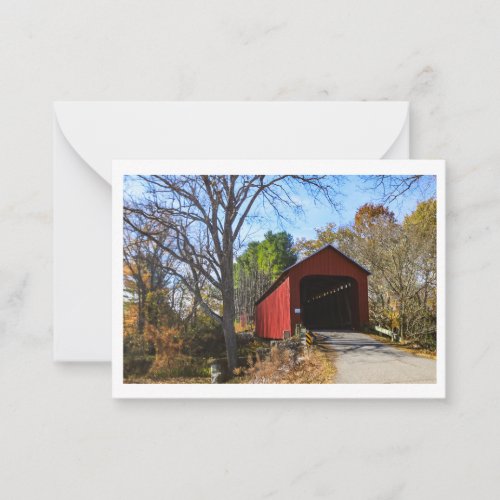 James Covered Bridge note cards