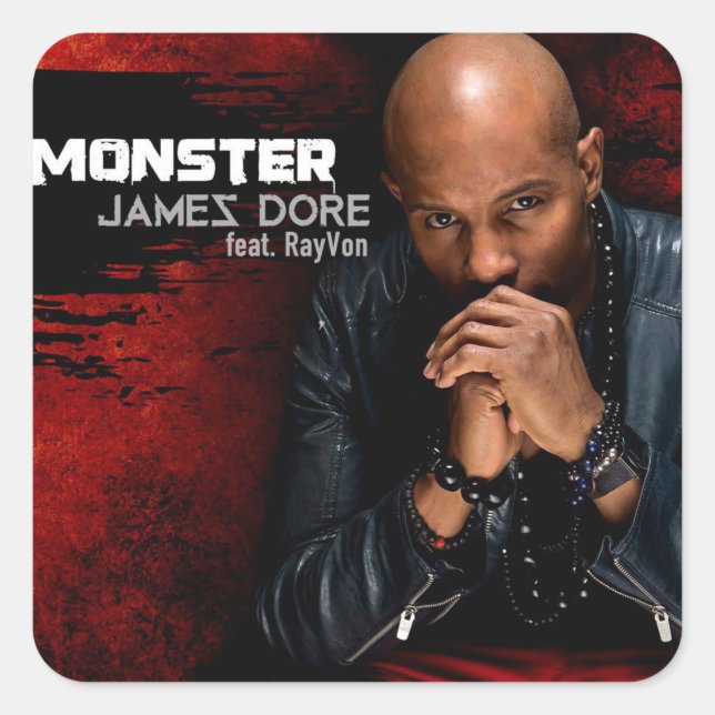 James Dore Monster sticker "3 (Front)