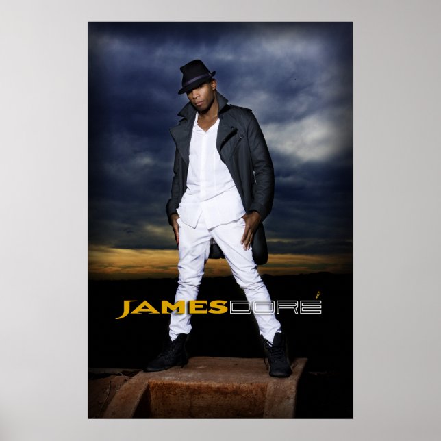 James Dore' Trench Poster Eyes up (Front)