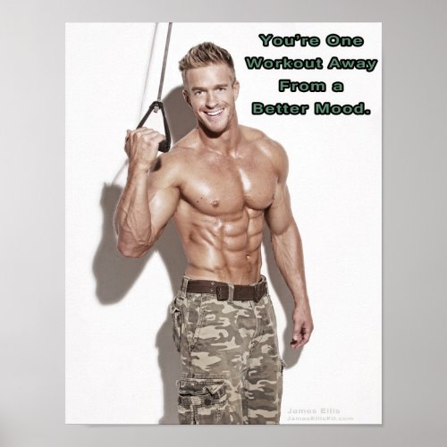 James Ellis _ Happy Workout Poster