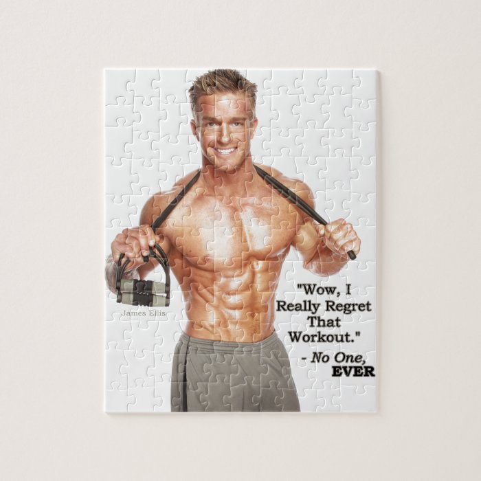 James Ellis   Workout Regret Jigsaw Puzzle